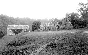 Finchale Priory, 1892