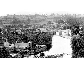 Ludford, Bridge from Whitecliff 1892