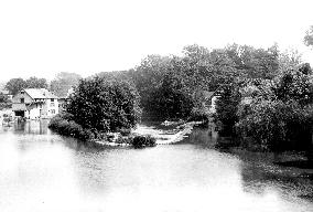 Ludlow, the Weir and Mill 1892