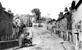 Ludlow, Lower Broad Street 1892