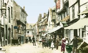 Coventry, Butcher's Row 1892