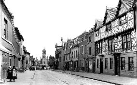 Warwick, East Gate and Jury Street 1892