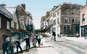 Evesham, Bridge Street 1892