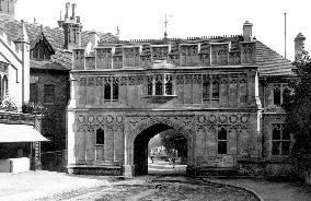 Great Malvern, the Abbey Gate 1893