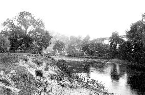 Lydbrook, the River Wye 1893