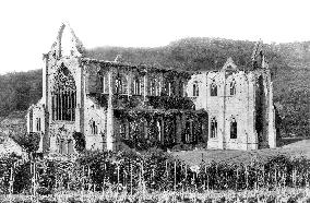 Tintern, the Abbey from the south west 1893