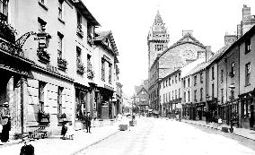 Abergavenny, Cross Street 1893