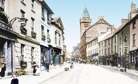 Abergavenny, Cross Street 1893