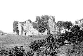 Oystermouth, the Castle 1893