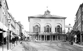 Carmarthen, the Guildhall 1893