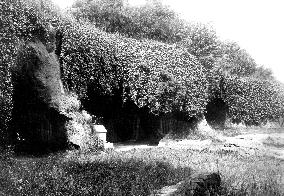 Nottingham, the Robin Hood Caves 1893