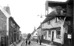 Woodbridge, the Bell Inn 1894