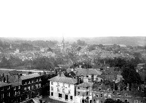Woodbridge, from Church Tower 1894