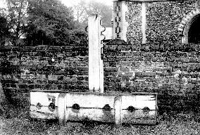 Ufford, Church, the Stocks 1894