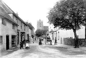 Seaford, Church Street 1894