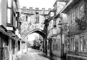 Salisbury, High Street Gate 1894