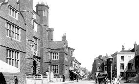 Guildford, Alms Houses 1895