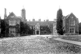 Long Melford, Hall 1895