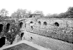 Colchester, the Castle interior 1895