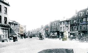 Staines, High Street 1895