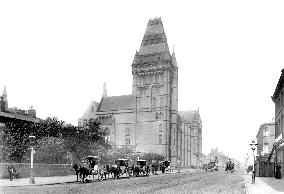 Manchester, Owen's College, Oxford Road 1895