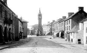 Machynlleth, the Clock Tower 1895