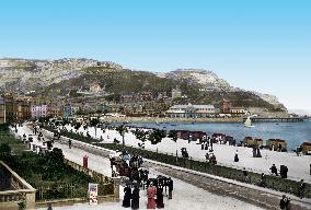 Llandudno, the Parade 1895