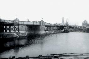 Barrow-in-Furness, High Level Bridge 1895