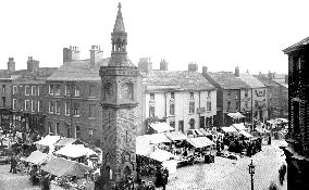 Ormskirk, Market Place 1895