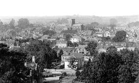 Sherborne, from the Slopes 1895