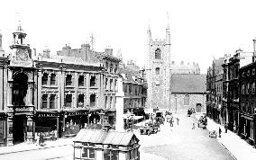 Reading, Market Place 1896