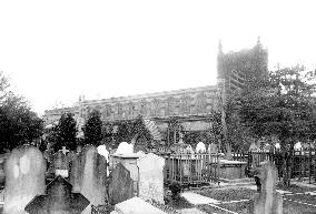 Edgbaston, the Church 1896