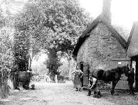 Nether Alderley, the Village Smithy 1896