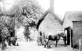 Nether Alderley, Village Smithy 1896