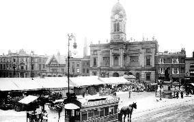 Derby, the Guildhall 1896