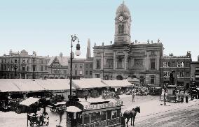 Derby, the Guildhall 1896