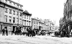 Derby, the Cornmarket 1896