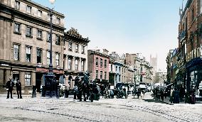 Derby, Cornmarket 1896
