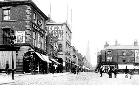 Chesterfield, High Street 1896