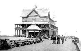 Lowestoft, the South Pier Reading Room 1896
