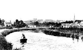 Exeter, from the Canal 1896