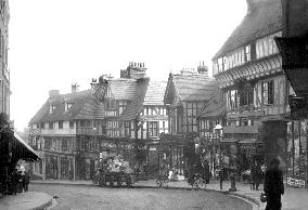 Shrewsbury, Wyle Cop 1896