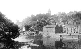 Bridgnorth, from the Bridge 1896