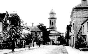 Bridgnorth, St Mary's Church 1896