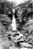 Askrigg, Mill Gill Foss 1896