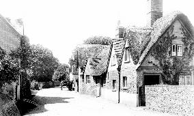 Goring, Thatched Cottage 1896