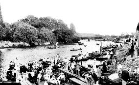 East Molesey, the Lock 1896