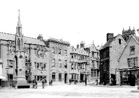 Glastonbury, Market Place 1896