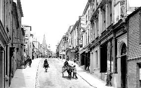 Kingsbridge, Fore Street 1896