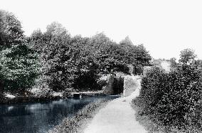 Newport, on the Canal, fourteen Locks 1896